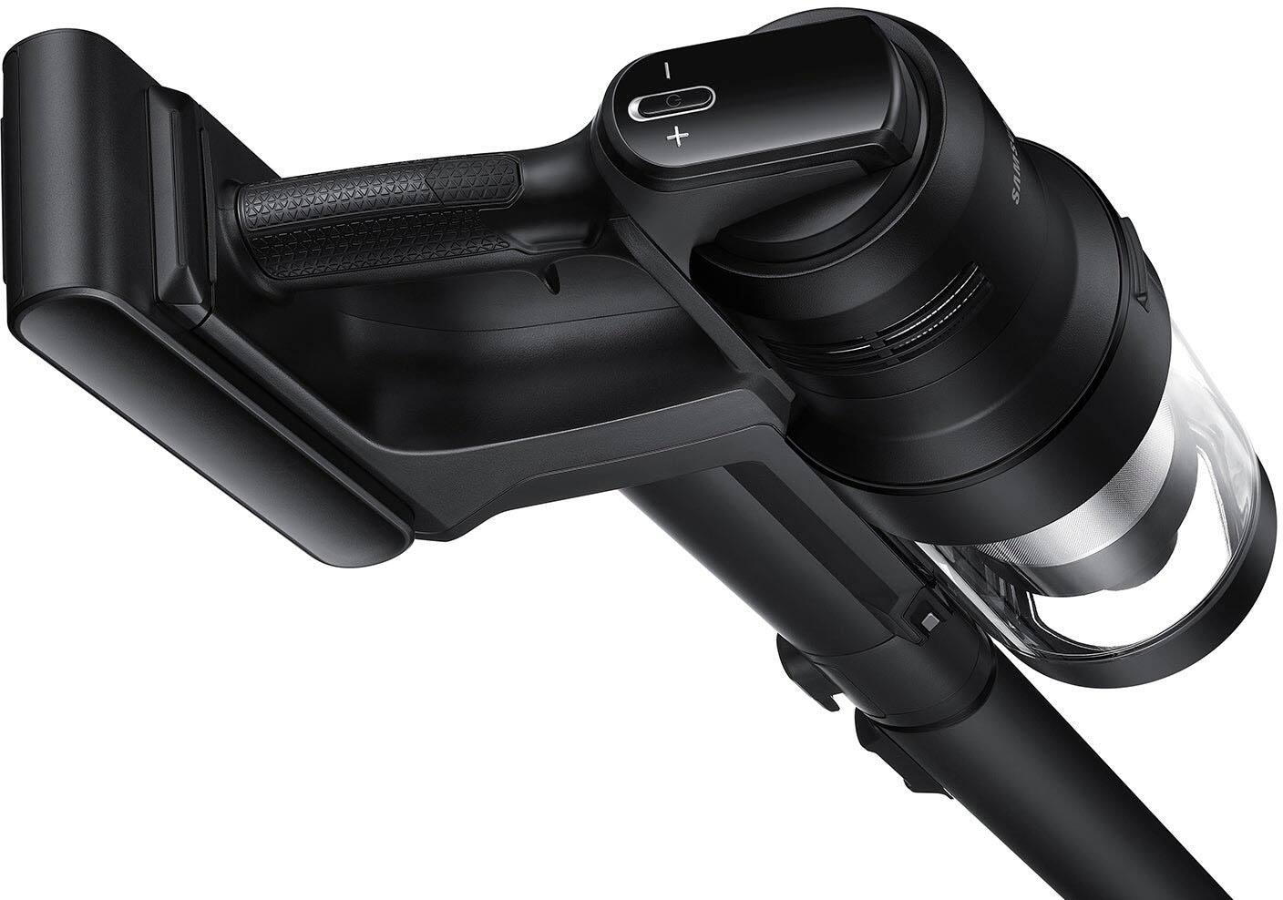 Alt View 20. Samsung - Bespoke AI Jet Ultra Cordless Stick Vacuum with All-in-One Clean Station and 400AW Suction Power - Satin Black.