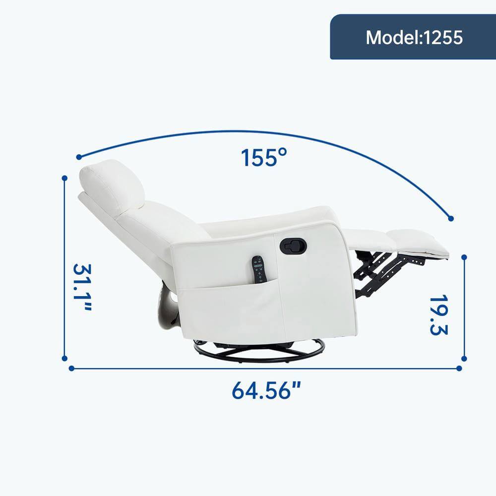 Model: 1255  
155°  
31.1"  
19.3"  
64.56"