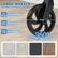 LARGE WHEELS
SUITABLE FOR VARIOUS SURFACES
- Stable Rolling
- Wear Resistant
- Low Noise
20cm
360°