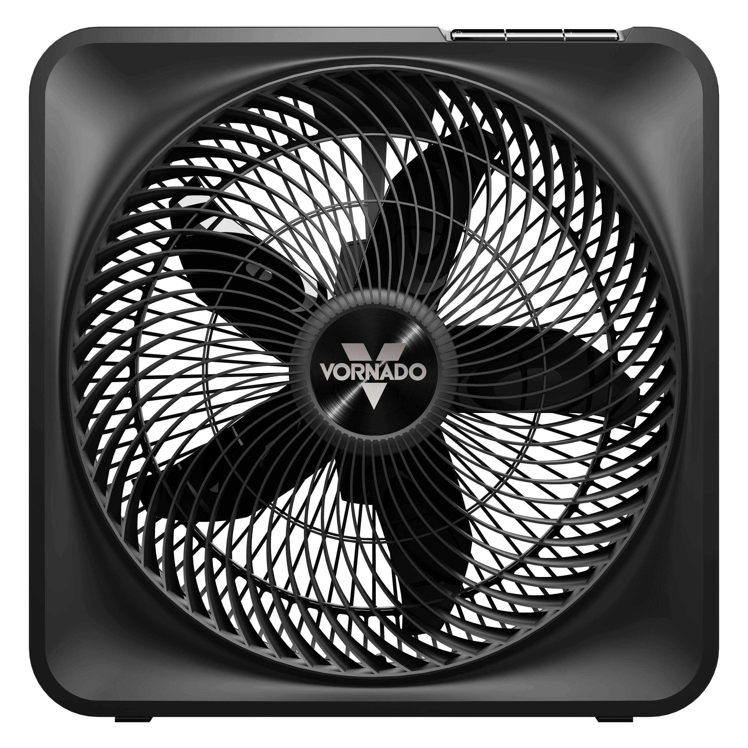 Left. Vornado - Model 80 Box Fan - White.