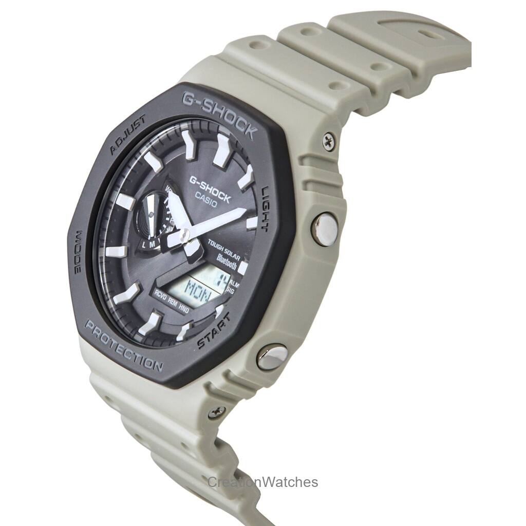 ADJUST G-SHOCK G-SHOCK CASIO LIGHT TOUGH SOLAR 1 ALM RCVD MON SIG REM HNO PROTECTION START x CreationWatches