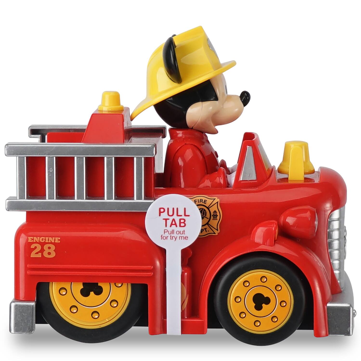 ENGINE 28  
FIRE PULL TAB  
Pull out PT. for try me