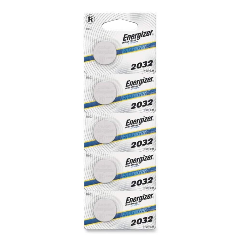 Energizer - ECRN2032 3V Industrial Lithium CR2032 Coin Battery with Tear-Strip Packaging (100/Box)