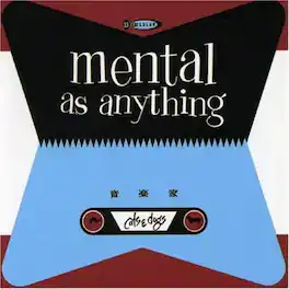 Mental as Anything - Cats & Dogs - Red Colored Vinyl - VINYL LP