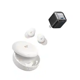 Soundcore - Sleep A30 Special by Anker with USB C Charger Block 20W ,Sleep Earbuds, ANC, PNC, Snore Masking