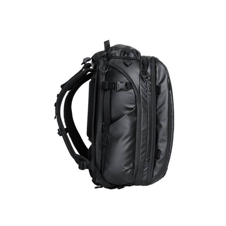 Back. WANDRD - WANDRD Transit Travel Backpack with Dual Quick-Draw Side Access (Black, 45L) - Black.