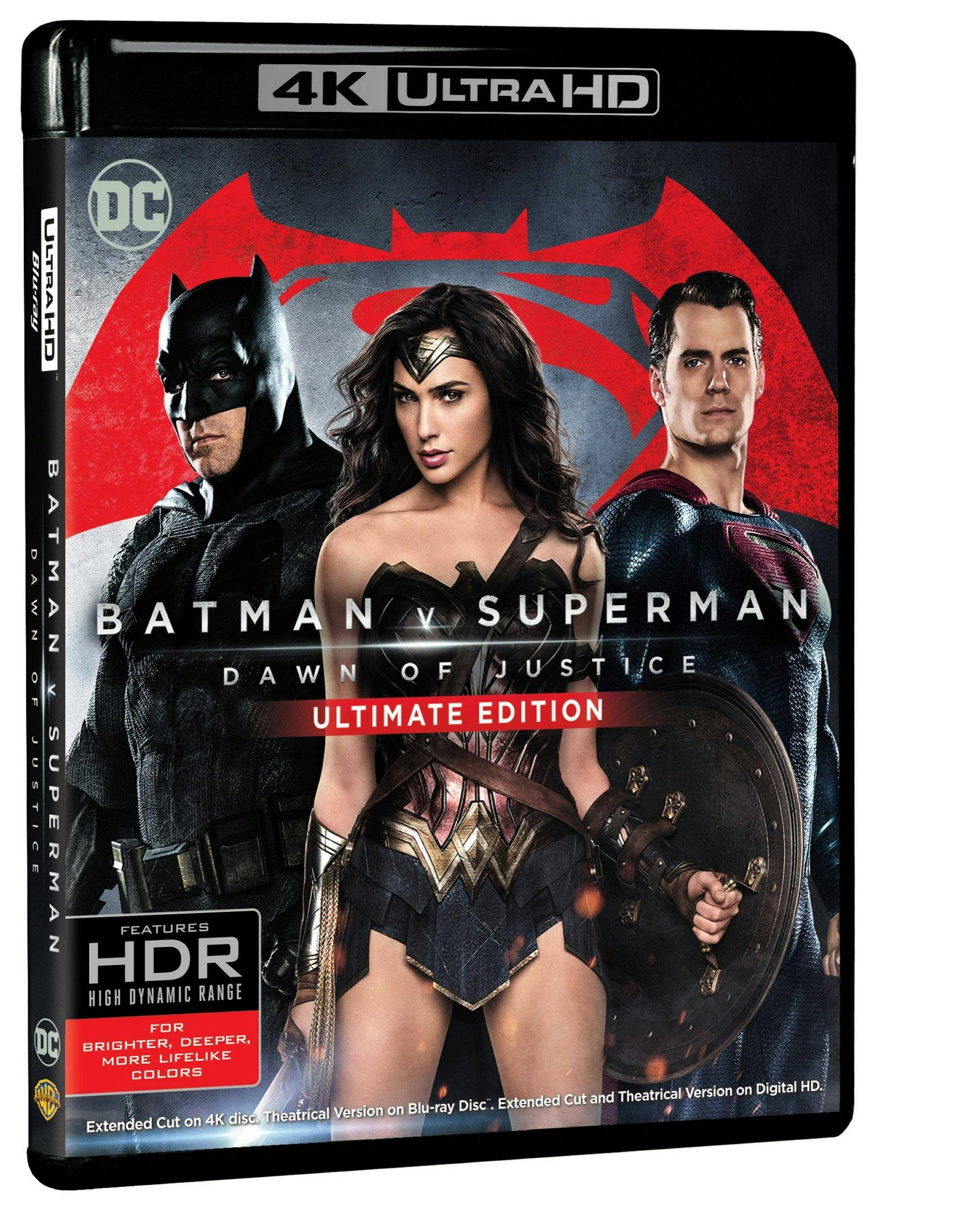 Angle. Batman V Superman: Dawn of Justice   - 4K Blu-Ray.