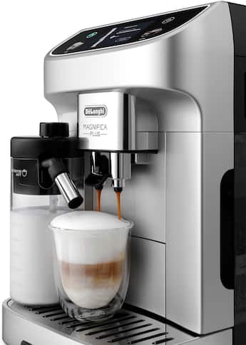 De'Longhi Magnifica Plus Fully Automatic Espresso Machine Silver De'Longhi Magnifica Plus Fully Automatic Espresso Machine Silver