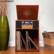 Alt View 1. Victor Audio - Boyleston 7-in-1 3-Speed Turntable Music Center w Album Storage and USB Port - Mahogany.