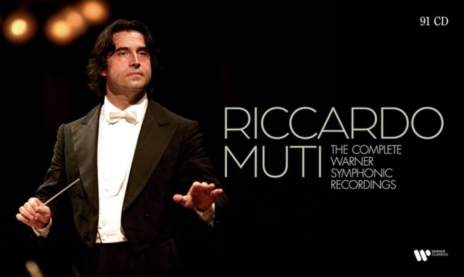 Ricardo Muti - Riccardo Muti: The Complete Warner Symphonic Recordings (91 CD)   - COMPACT DISCS price history on PriceWatchPro