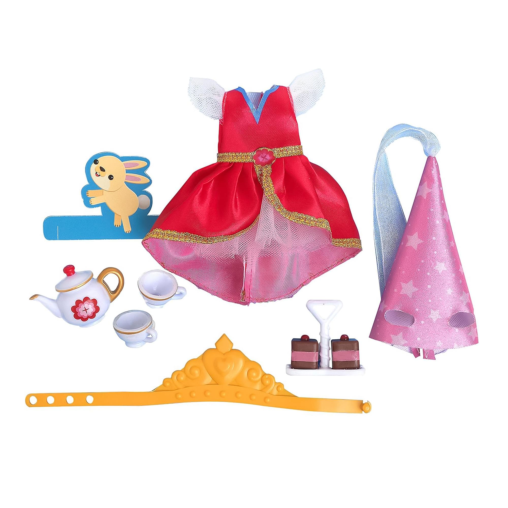 Front. Breyer - Piper Pony Tales Princess Tea Party Adventure - Pink.