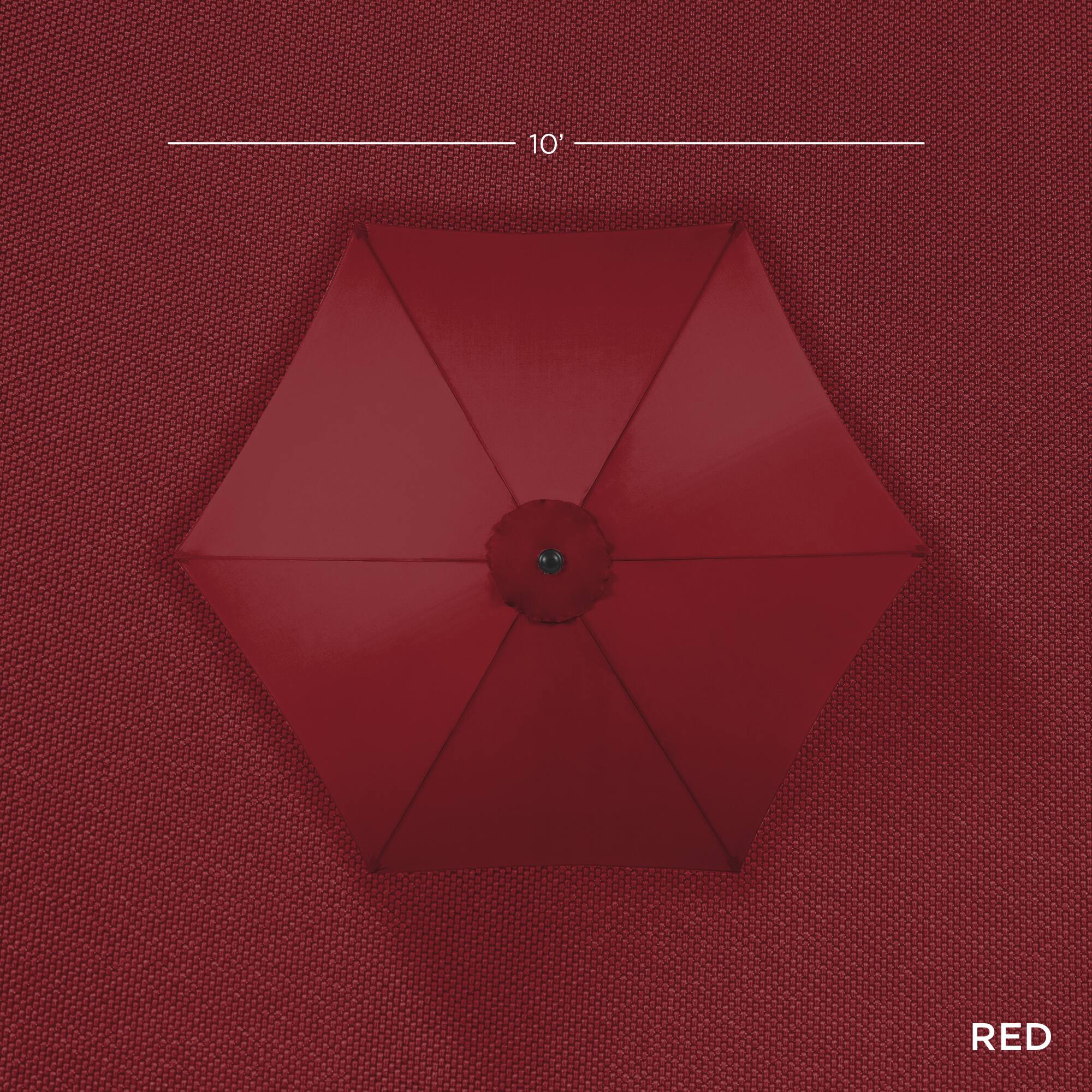 The text on the image is "10' RED."