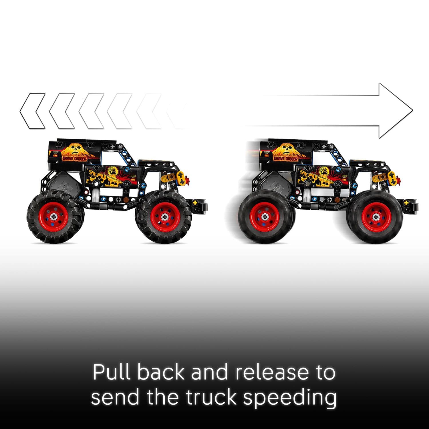 LEGO Technic Monster Jam Grave Digger Fire and Ice 42219 6581025