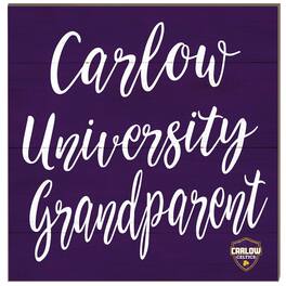 Jardine - Carlow University Celtics 10'' x 10'' Grandparent Plaque - Purple