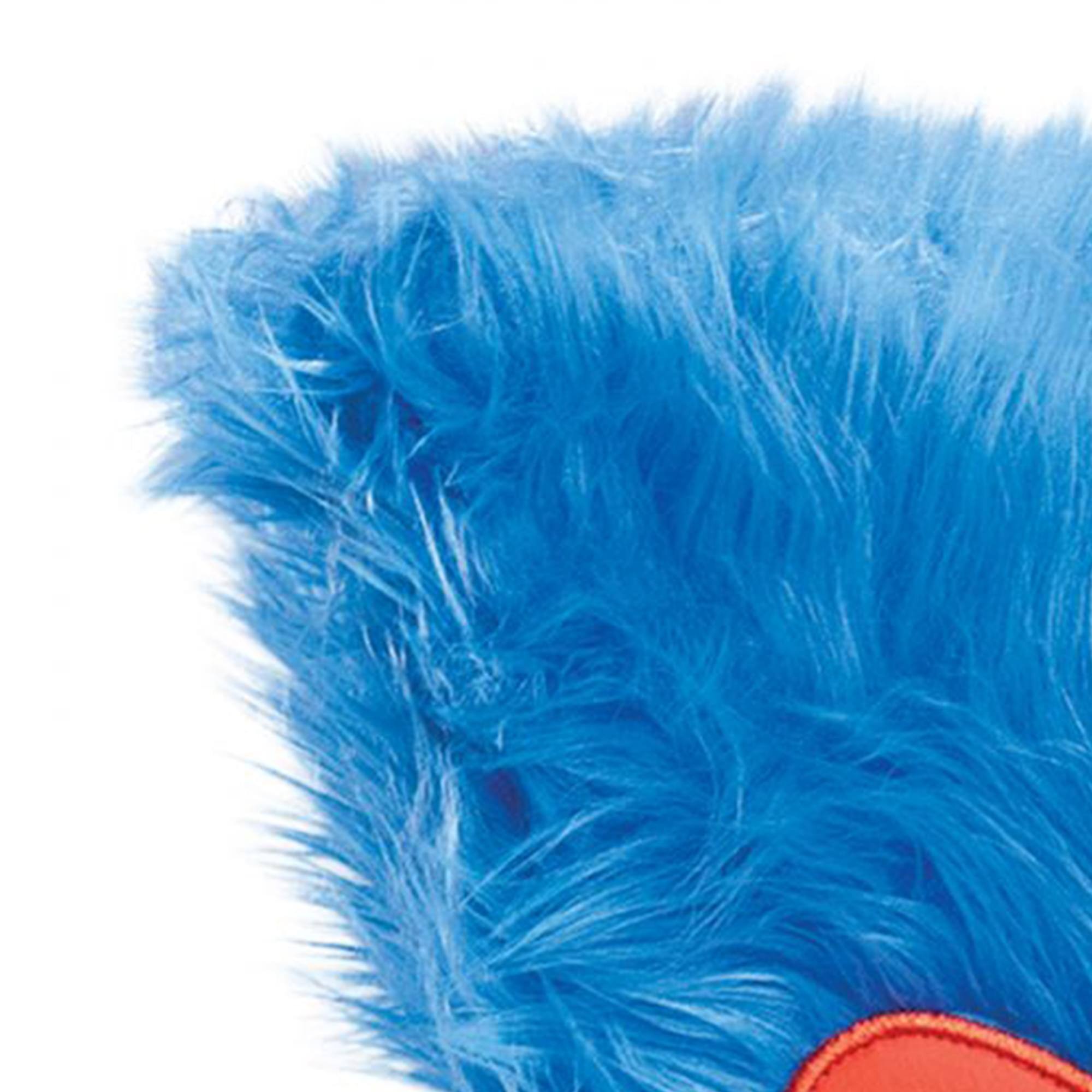 Alt View 10. Disguise - Poppy Playtime Huggy Wuggy Plush Mask Universal Unisize 8+ - Blue.