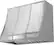 Alt View 2. Zephyr - Forte 36 in. Convertible Wall Mount Custom Range Hood - Stainless Steel.