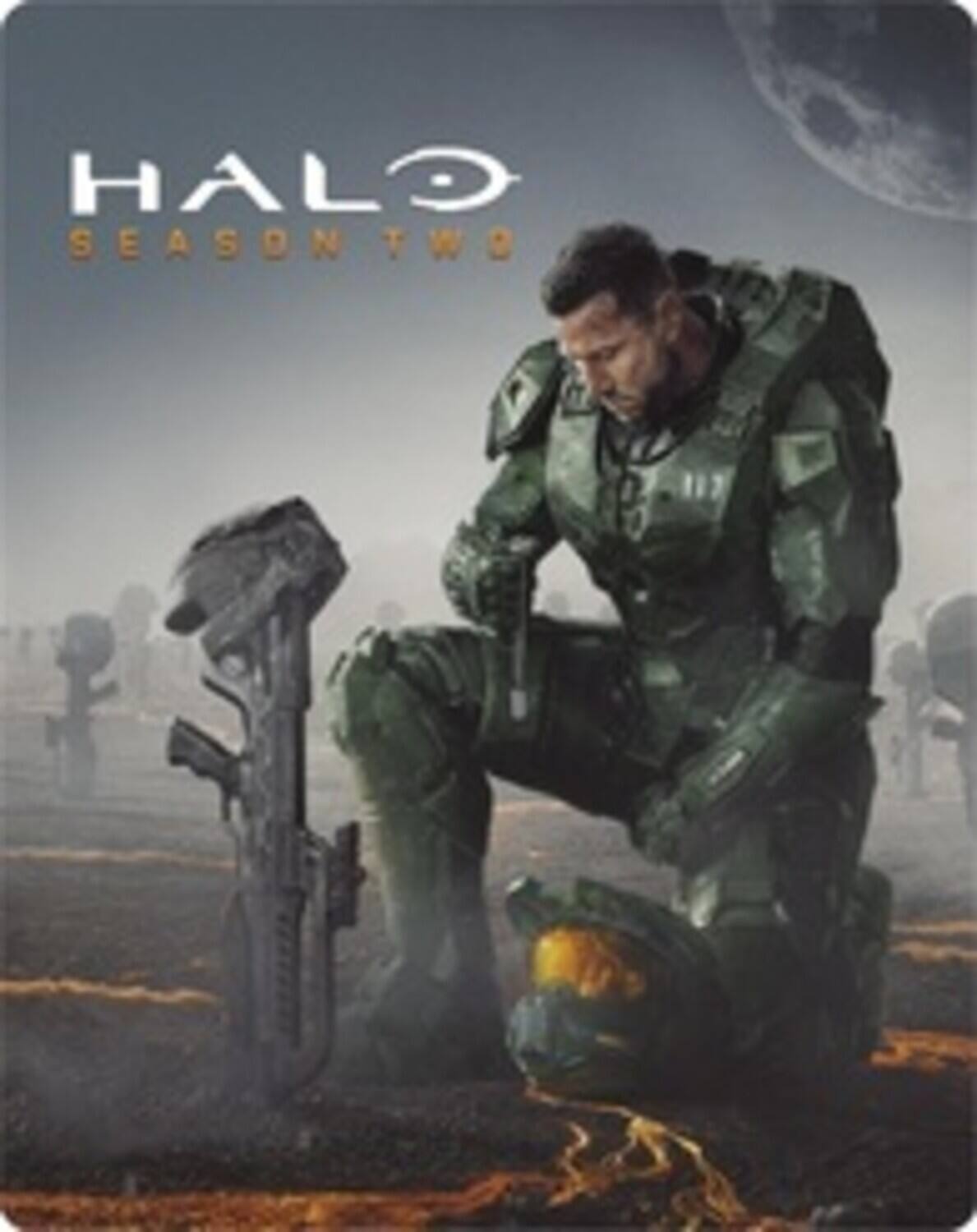 Front. Halo: Season Two (Steelbook)   - 4K Blu-Ray.
