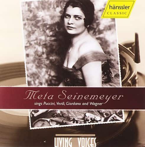 Meta Seinemeyer - Meta Seinemeyer Sings Puccini Verdi Giordano Wagner  - COMPACT DISCS