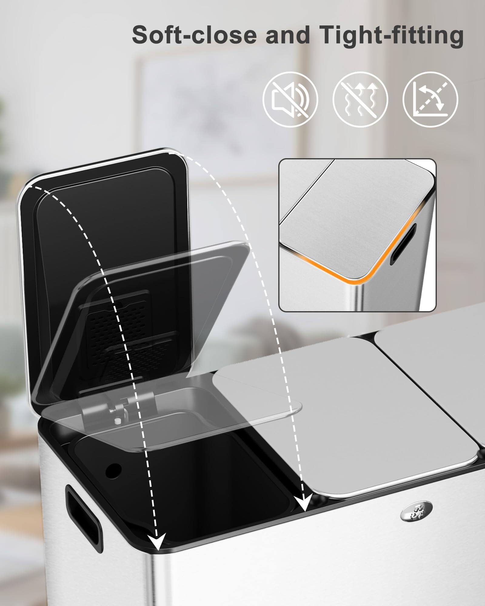 Soft-close and Tight-fitting