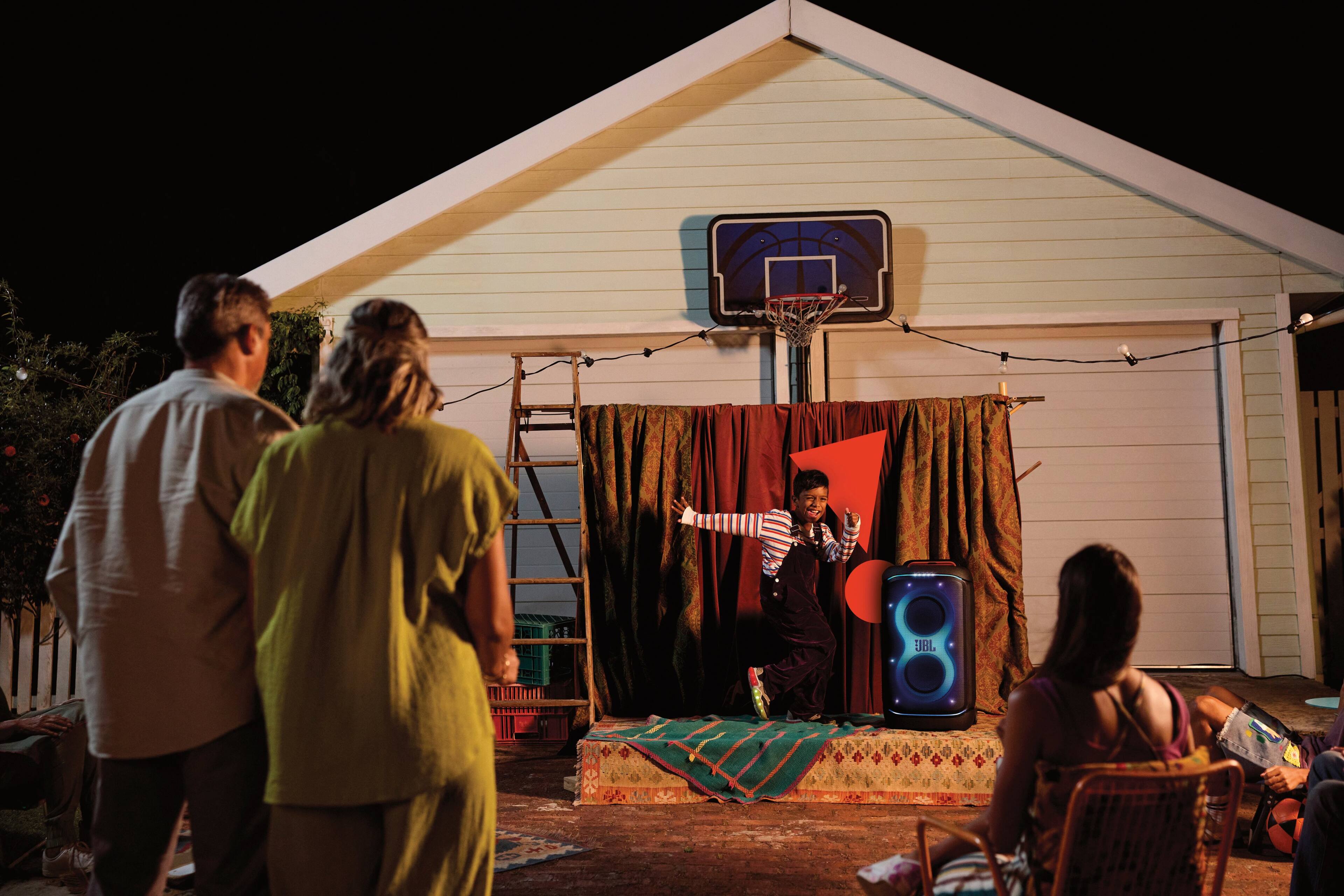 Alt View 13. JBL - Partybox 520 Portable Wireless Party Speaker - 2025 - Black.