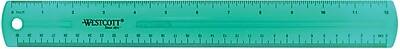 Alt View 3. Westcott - Westcott 12" Standard Ruler (12975) - Multicolor.