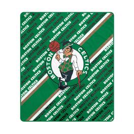 Pegasus - Boston Celtics 60" x 70" Diagonal Lined Wordmark Ultra Soft Blanket - Multicolor