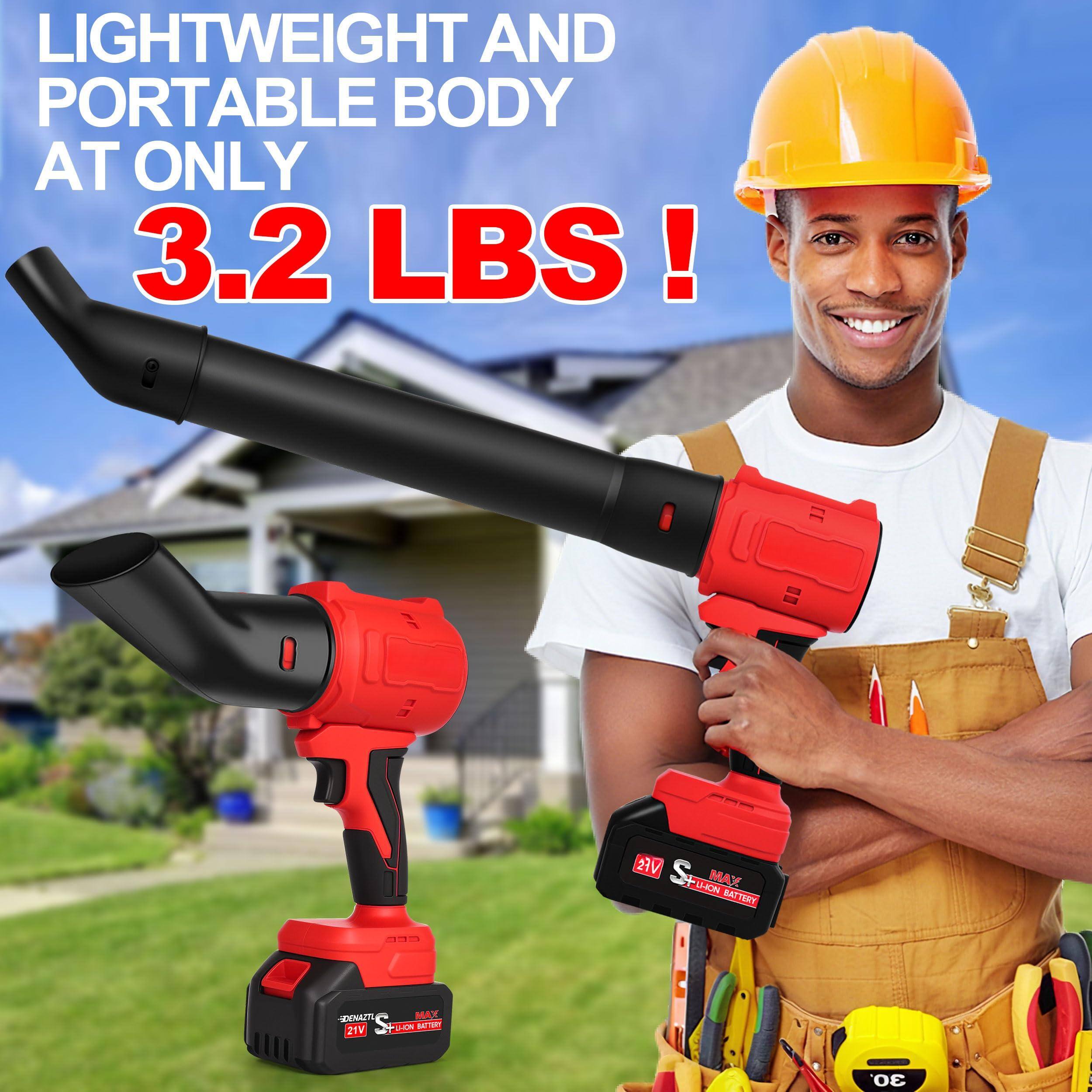 LIGHTWEIGHT AND PORTABLE BODY AT ONLY 3.2 LBS!