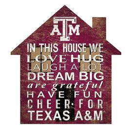 Fan Creations - Texas A&M Aggies 12'' Team House Sign - Multicolor