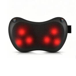 Dazzed Corner - Shiatsu Neck & Back Massager with Heat, Shoulders & Legs - Black