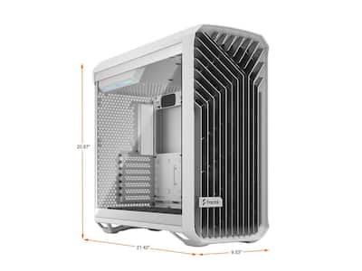 Fractal Design Torrent White E ATX Tempered Glass Window High Fractal Design Torrent White E ATX Tempered Glass Window High