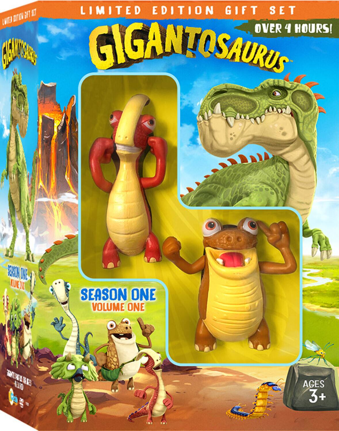 Front. NCircle Entertainment - Gigantosaurus: Season 1, Vol. 1   - DVD.