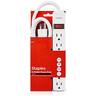 Staples TECH - 6-Outlet Power Strip, 6' Cord - White