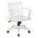 Angle. OSP Home Furnishings - Deluxe Wood Bankers Chair - White.