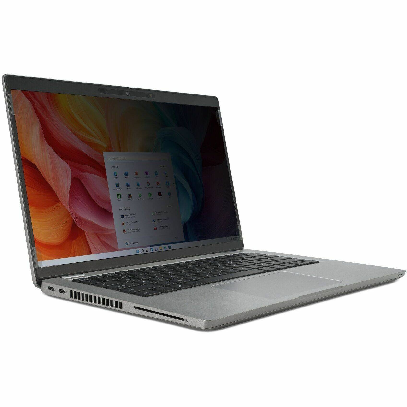 Alt View 1. Kensington - Kensington High Clarity Privacy Screen Filter for Laptops 14.0" (16:9) - For 14" Widescreen Notebook - 16:9 - Scratch.