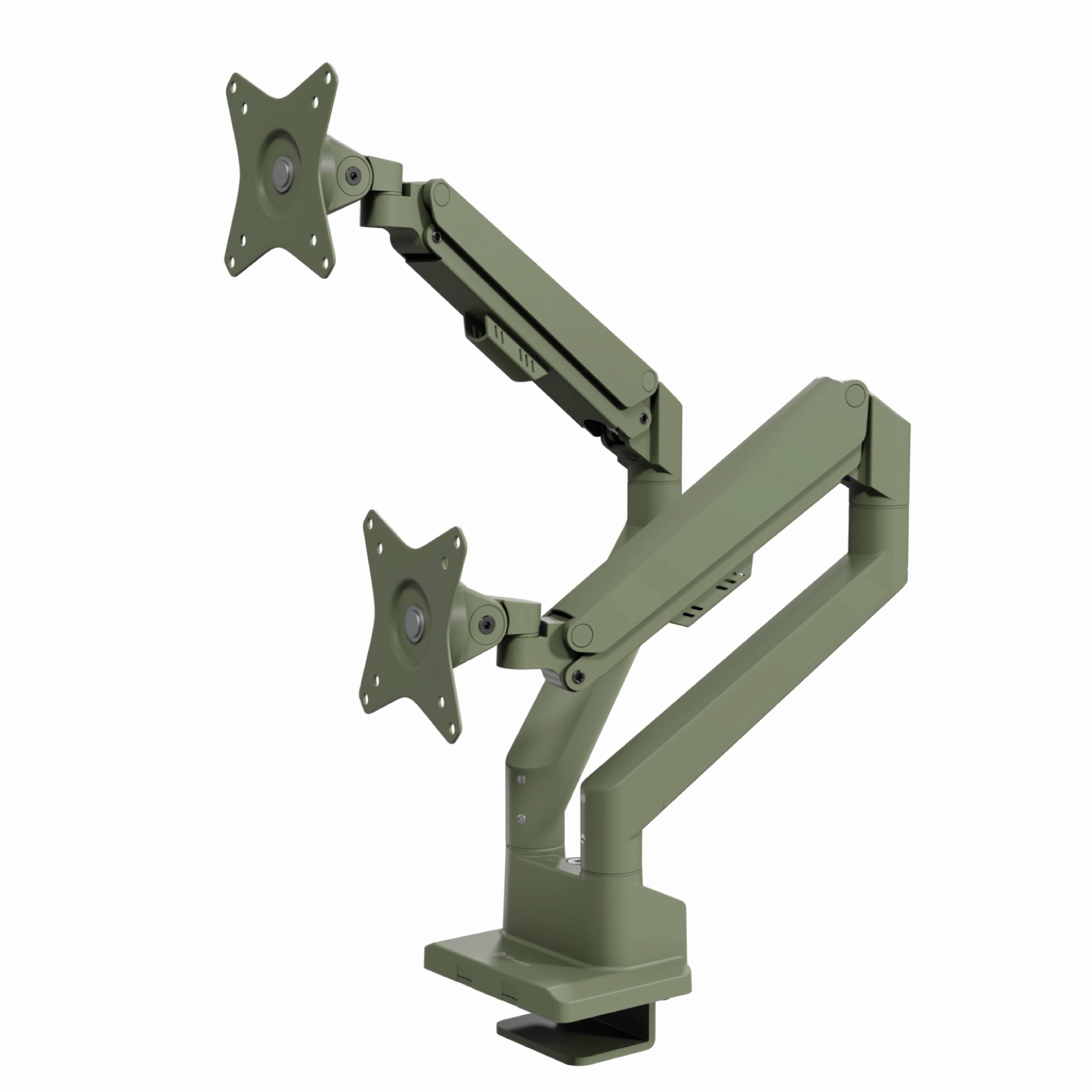 Arozzi Alzare Neo Duo Gas Spring Dual Monitor Arm – Height