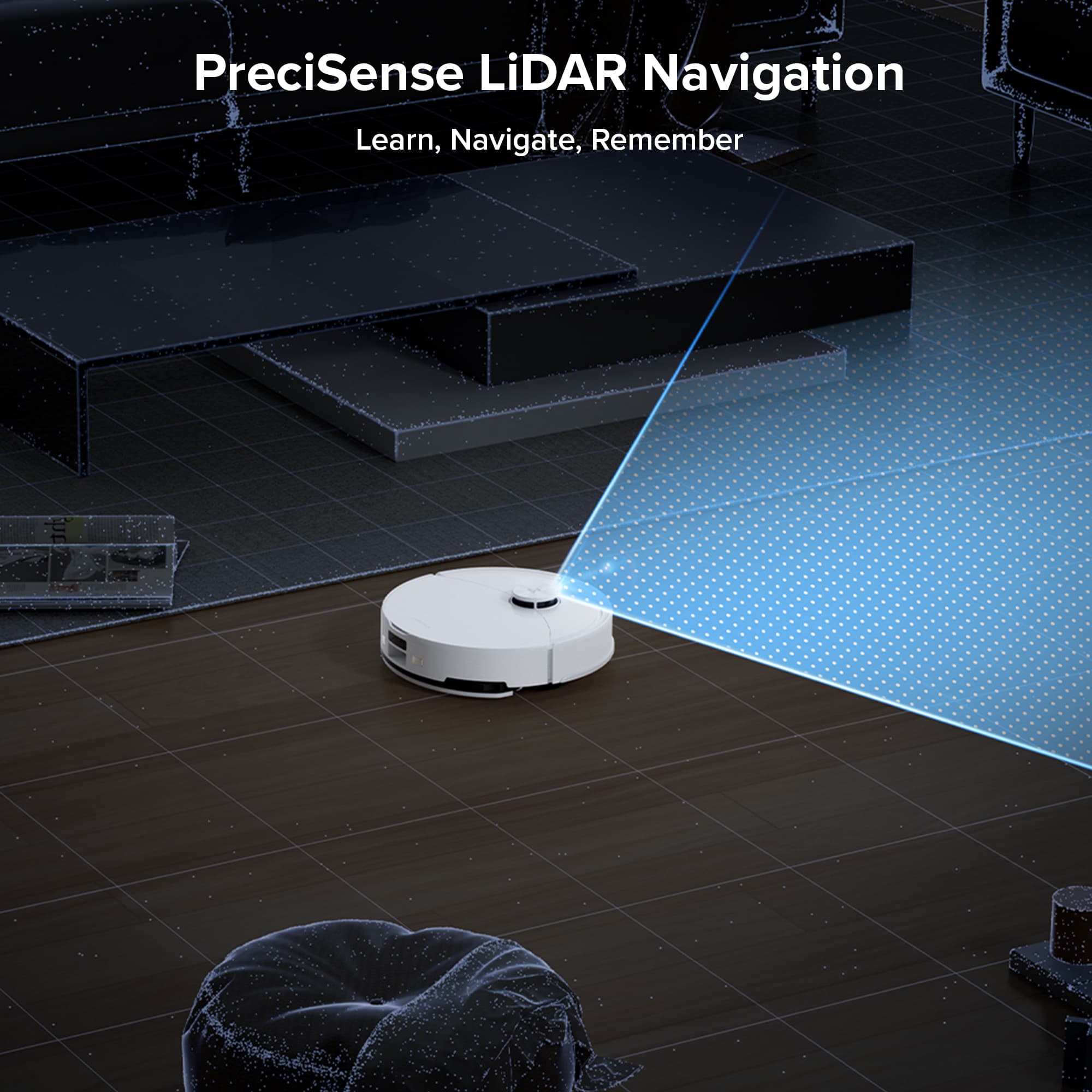 PreciSense LiDAR Navigation Learn, Navigate, Remember