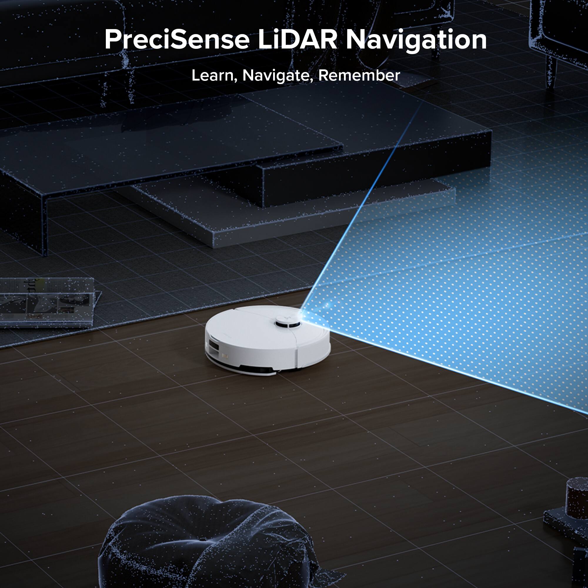 PreciSense LiDAR Navigation Learn, Navigate, Remember