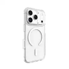 Front. ZAGG - Crystal Palace Lite Snap Ultra-slim MagSafe-compatible for Apple iPhone 17 Pro - Clear.