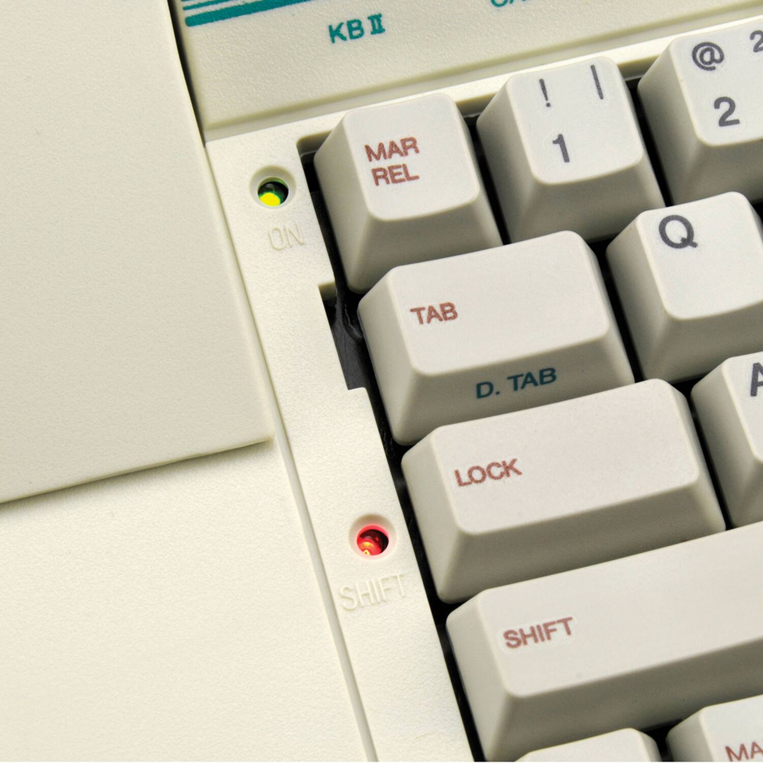KBI I MAR REL ON C ! 1 I 2 @ 2 Q TAB D. TAB A LOCK SHIFT SHIFT MA