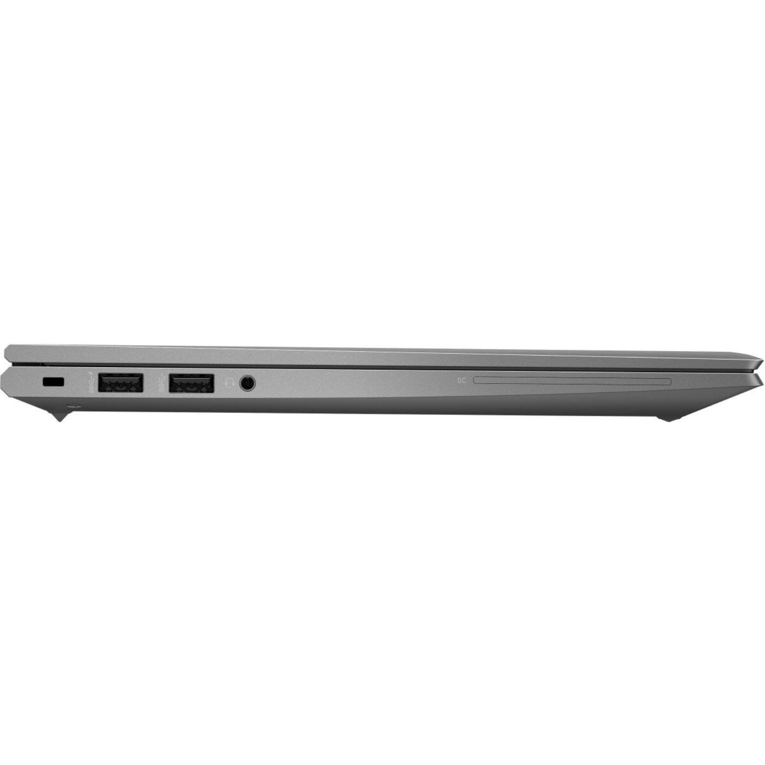 Alt View 5. HP - ZBook Firefly G8 Mobile Workstation 14" FHD Intel i5-1145G7 2.60 GHz 16 GB 256 GB SSD Intel Iris Xe Graphics W11P Laptop - Gray.