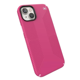 Speck - Presidio2 Grip with MagSafe Pink Case - iPhone 14 Plus/ iphone 6.7 (2022) - Digital Pink/Blossom Pink/White