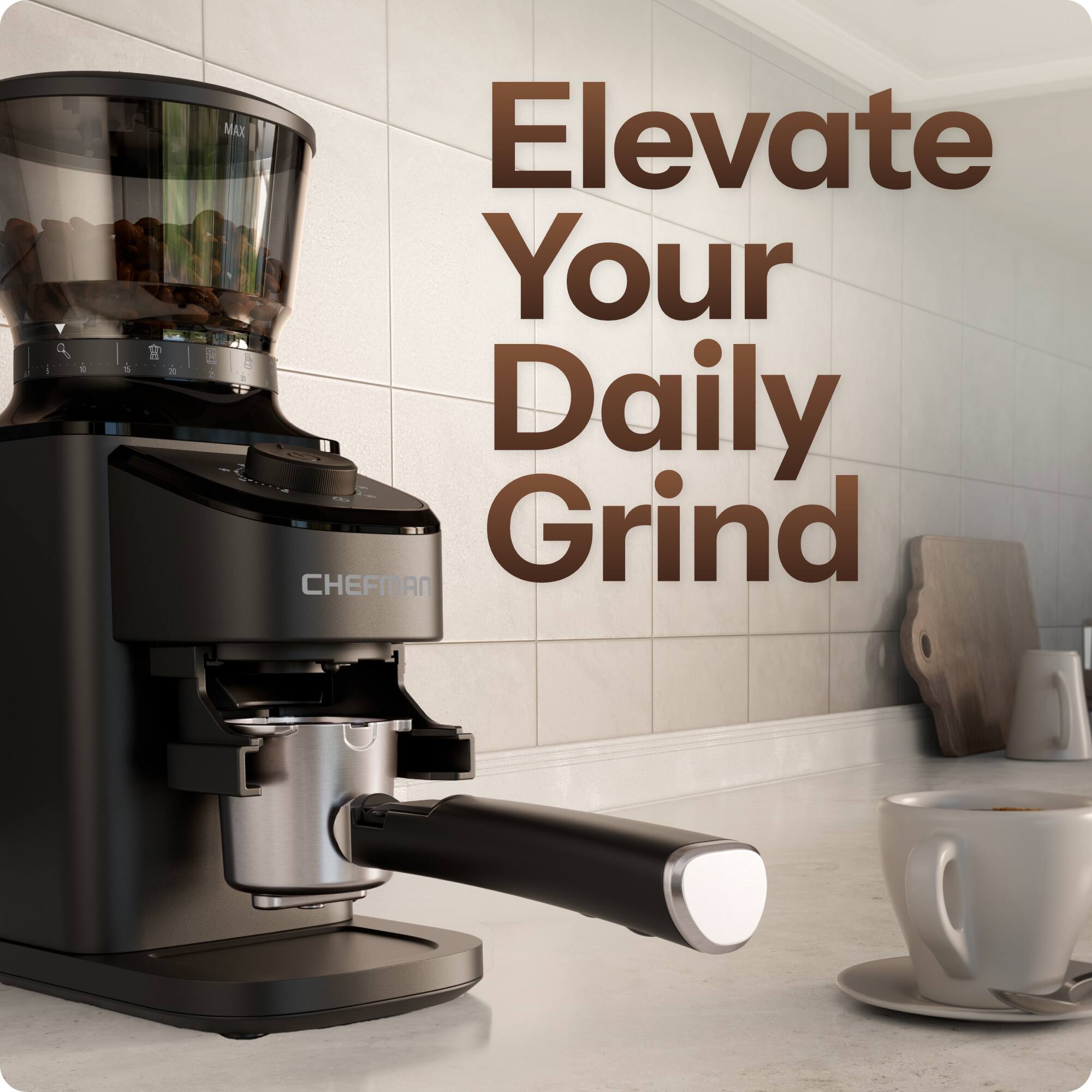 Elevate Your Daily Grind  
CHEFMAN