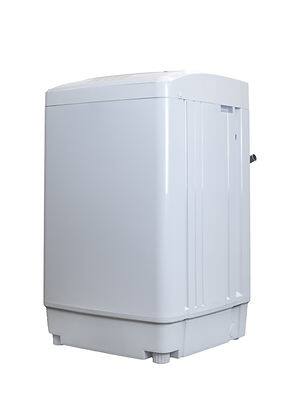 Left. Golden - 11.0 lb/1.6 Cu. Ft. Compact Portable Top Load Washer - White.