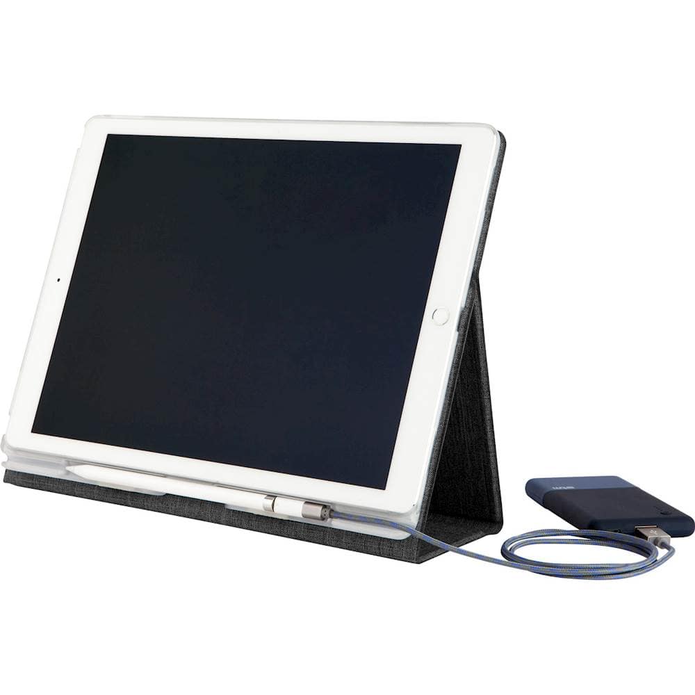 Alt View 11. STM - Atlas Folio Case for Apple iPad Pro 12.9" - Charcoal.