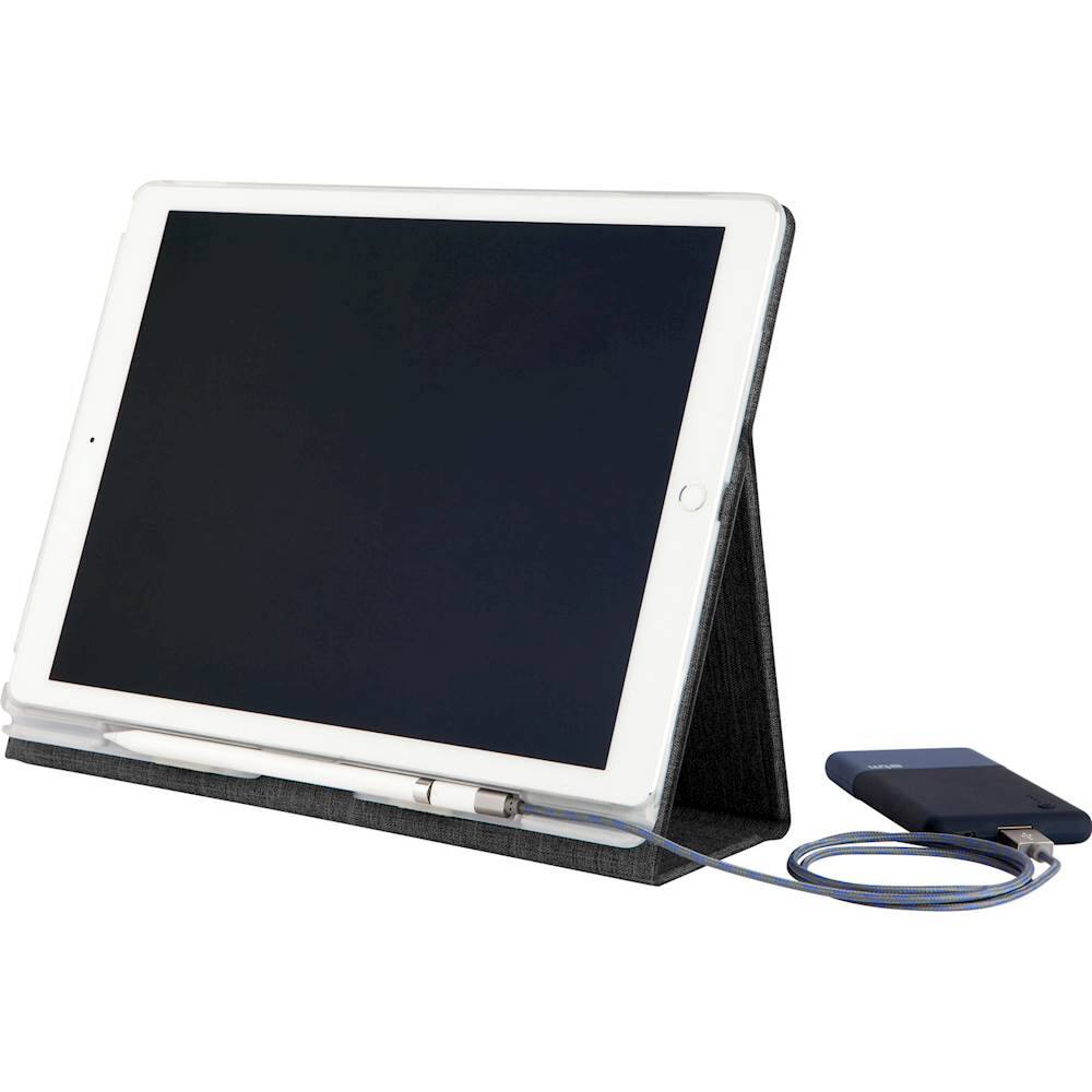 Alt View 11. STM - Atlas Folio Case for Apple iPad Pro 12.9" - Charcoal.