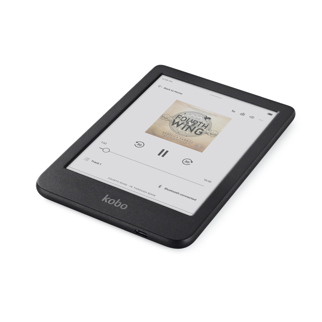 Kobo Clara colourブラック 本体 Kobo Clara Colour eReader (Black) with and AC Bundle 2024