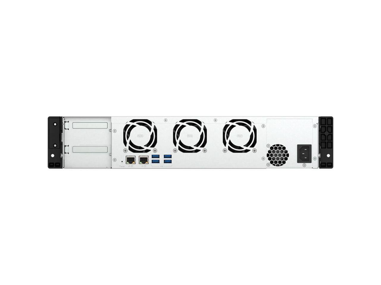 Alt View 7. QNAP - QNAP TS-855eU-8GSAN NAS, Intel Atom C5125 8-Core, 8GB RAM, 8x HDD/SSD Bays, SATA.