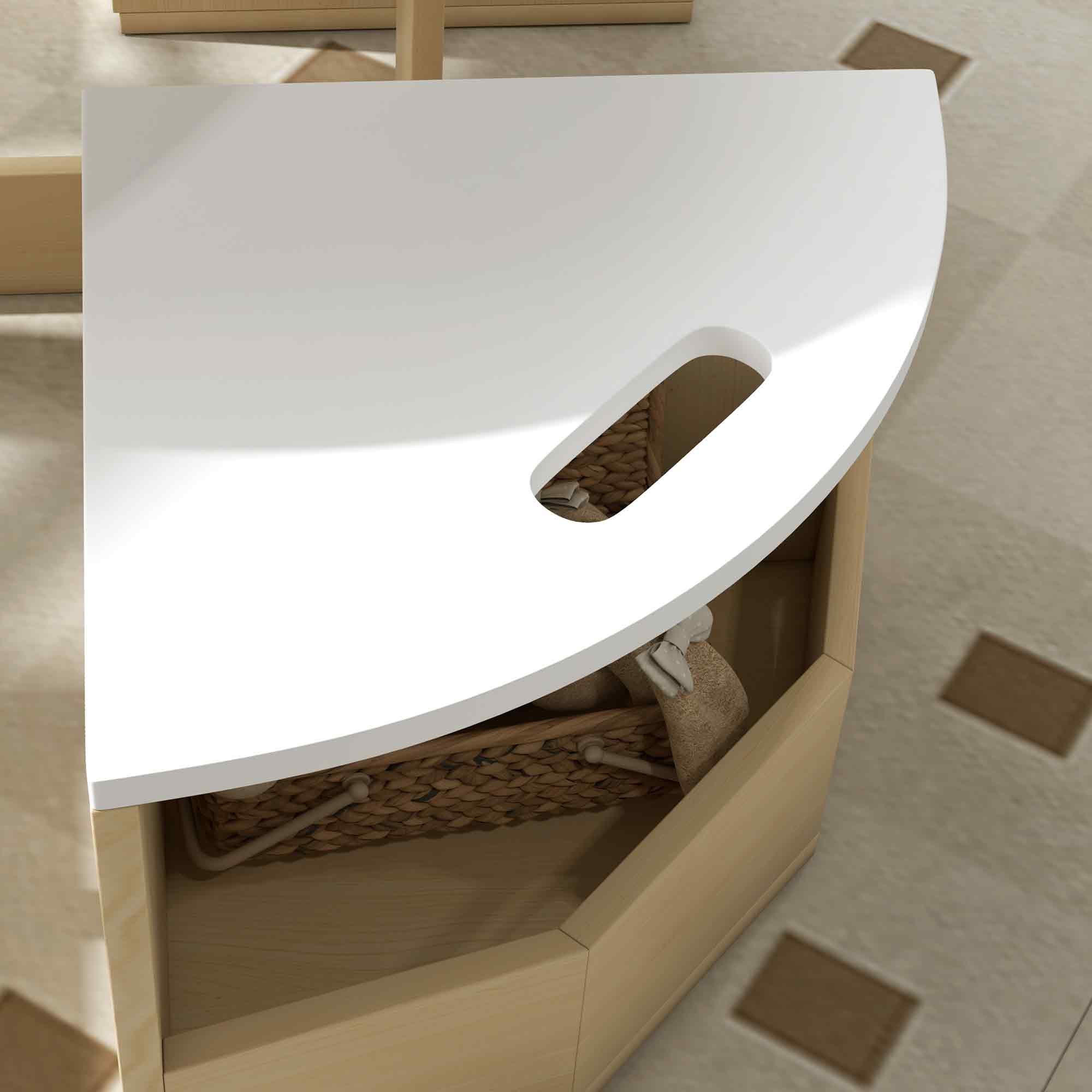 Alt View 4. Qaba - Kids Table and Chairs Set, 5 Piece Toddler Table and Chairs Set with Storage, Craft, Drawing, Playroom, Classroom - White.