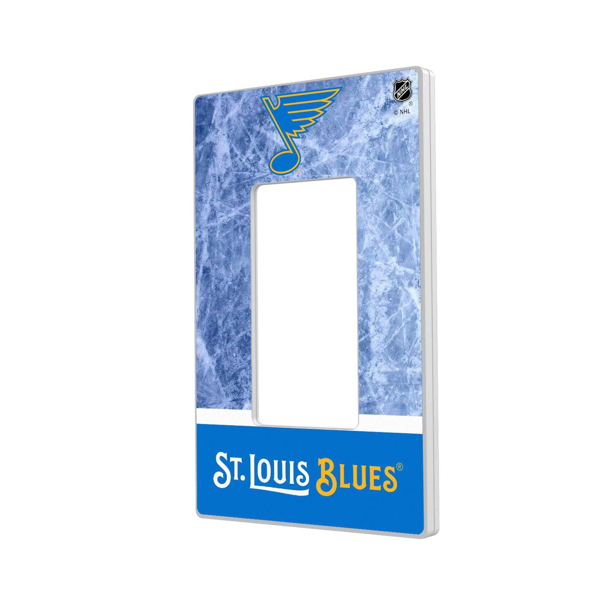 Keyscaper - St. Louis Blues Wordmark Single Rocker Lightswitch Plate - Multicolor price history on PriceWatchPro