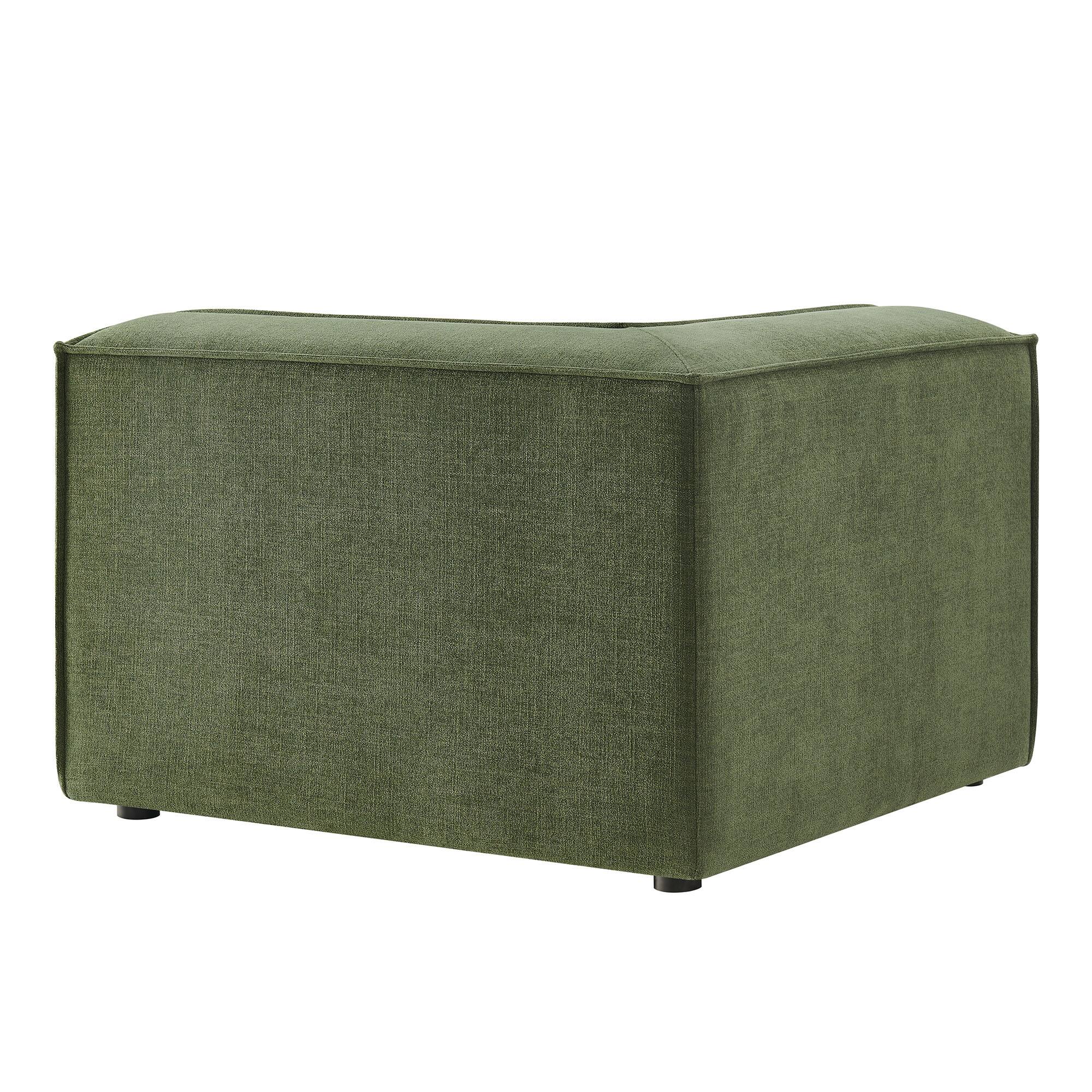 Alt View 5. Modway - Restore Performance Fabric Upholstered Modular Corner Chair by Modway - Foliage.